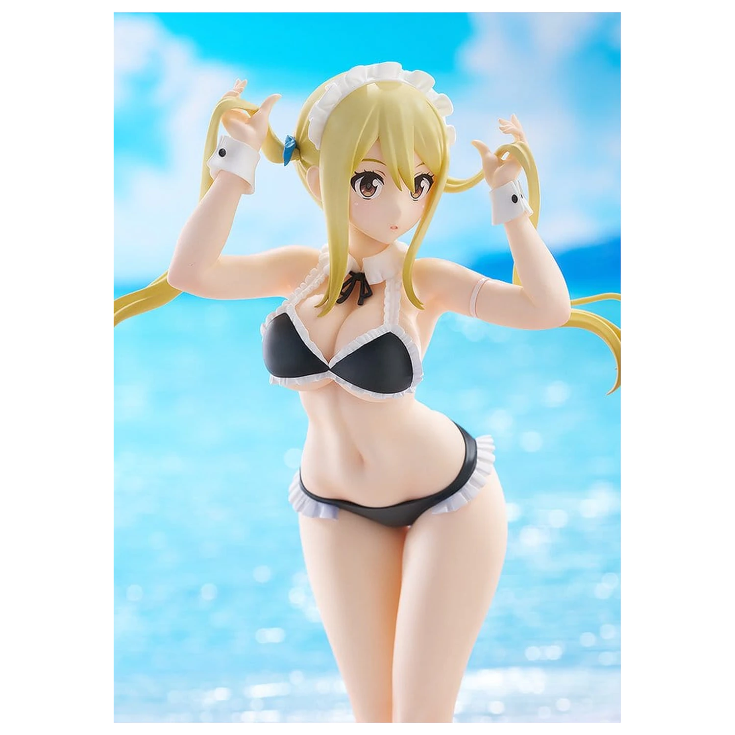 Fairy Tail 100 Years Quest Beach Queens Pop Up Parade PVC Statue Lucy Heartfilia: Virgo Form Swimsuit Ver. L Größe 23 cm Produktfoto