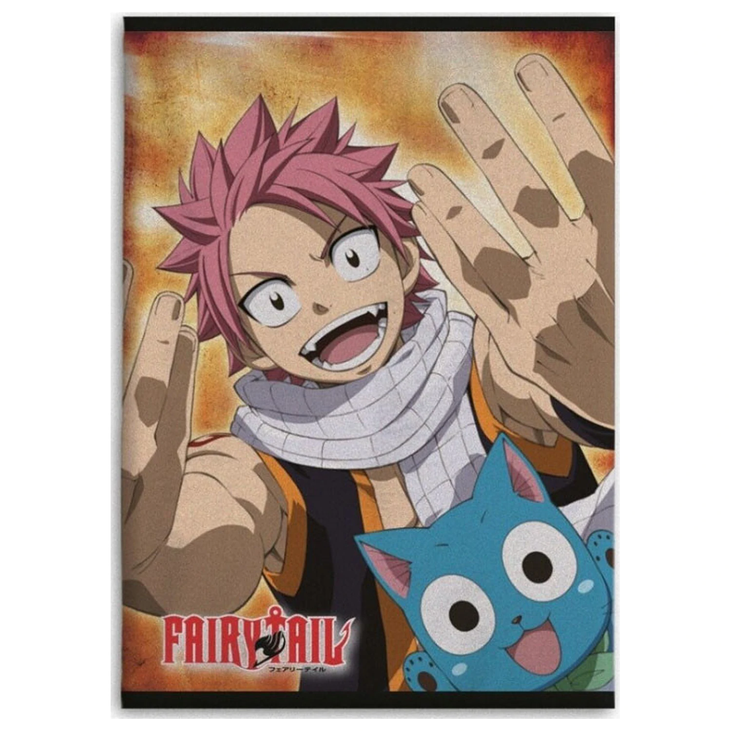 Fairy Tail Happy Fleece Decke 100x140cm Produktfoto
