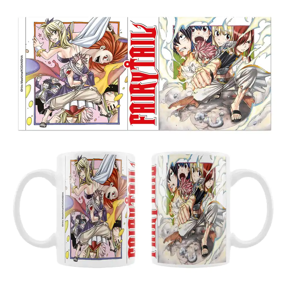 Fairy Tail Keramiktasse Natsu Manga Style termékfotó