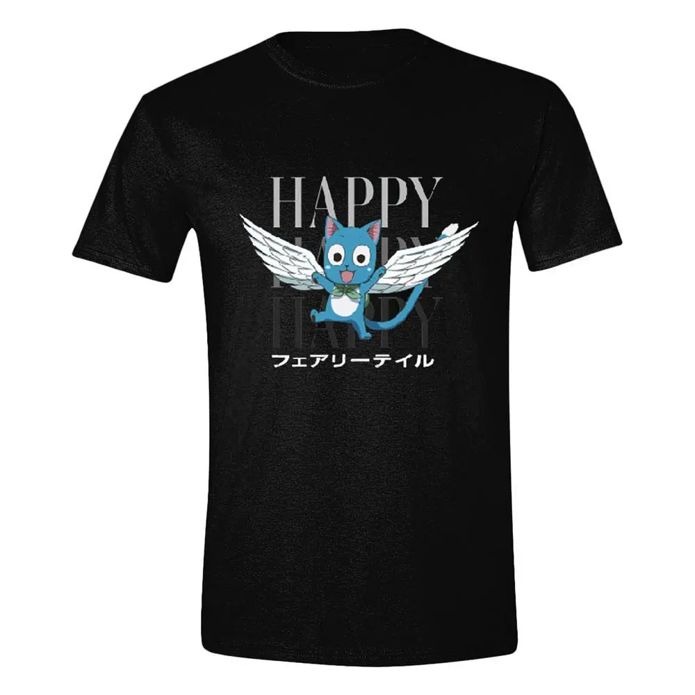 Fairy Tail T-shirt Happy Happy Happy termékfotó