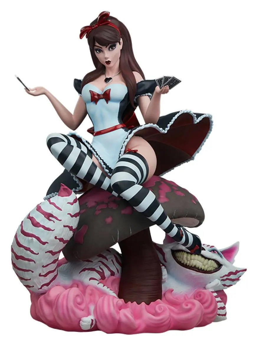 Fairytale Fantasies Collection Statue Alice in Wonderland Game of Hearts Edition 34 cm Produktfoto