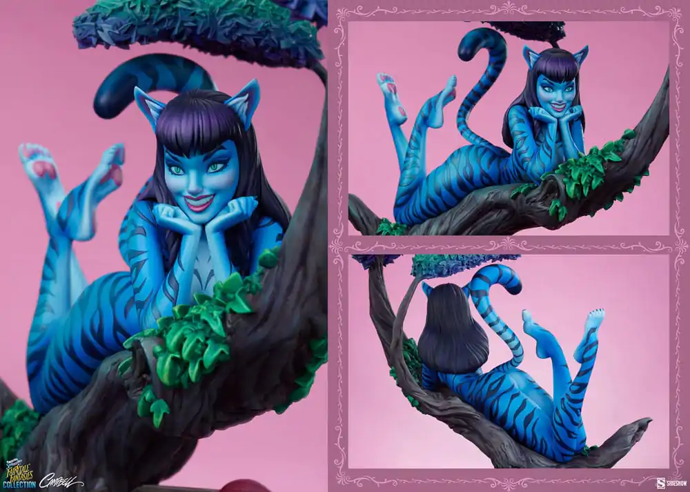 Fairytale Fantasies Collection Statue Lady Cheshire Cat 63 cm Produktfoto