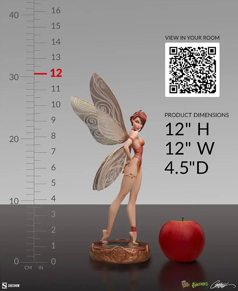 Fairytale Fantasies Collection Statue Tinkerbell (Fall Variant) 30 cm Produktfoto