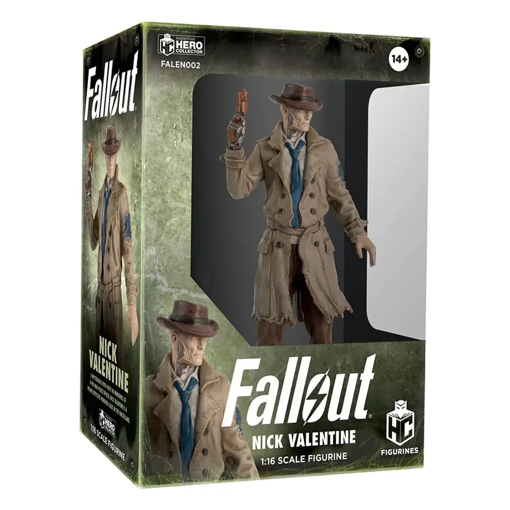 Fallout Statue 1/16 Nick Valentine 12 cm Produktfoto