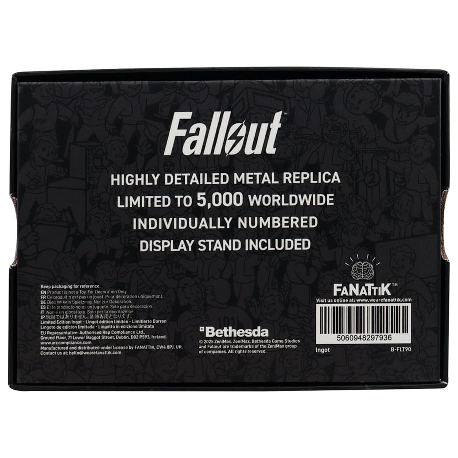 Fallout 3 Nachbildung Vault 101 Security Keycard Limited Edition Produktfoto