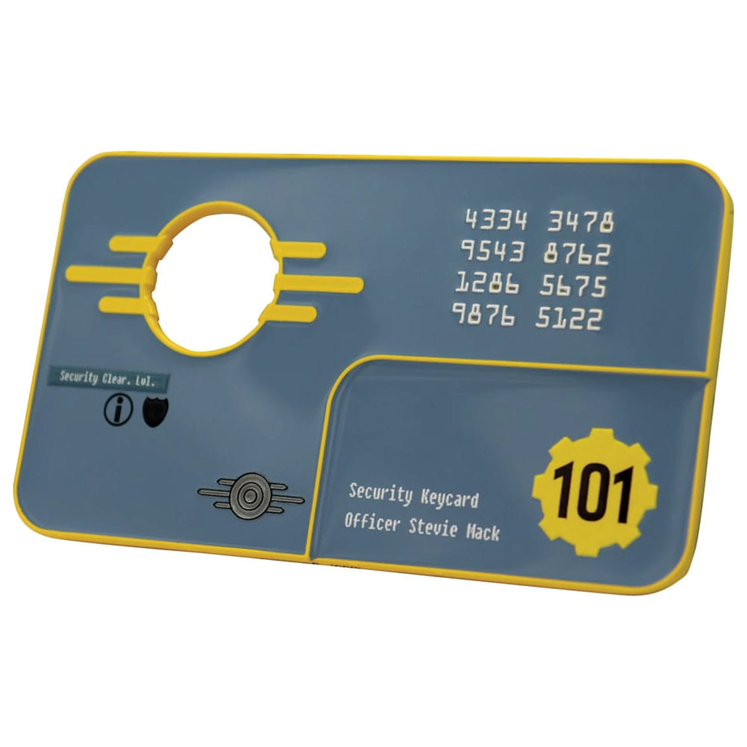 Fallout 3 Nachbildung Vault 101 Security Keycard Limited Edition Produktfoto