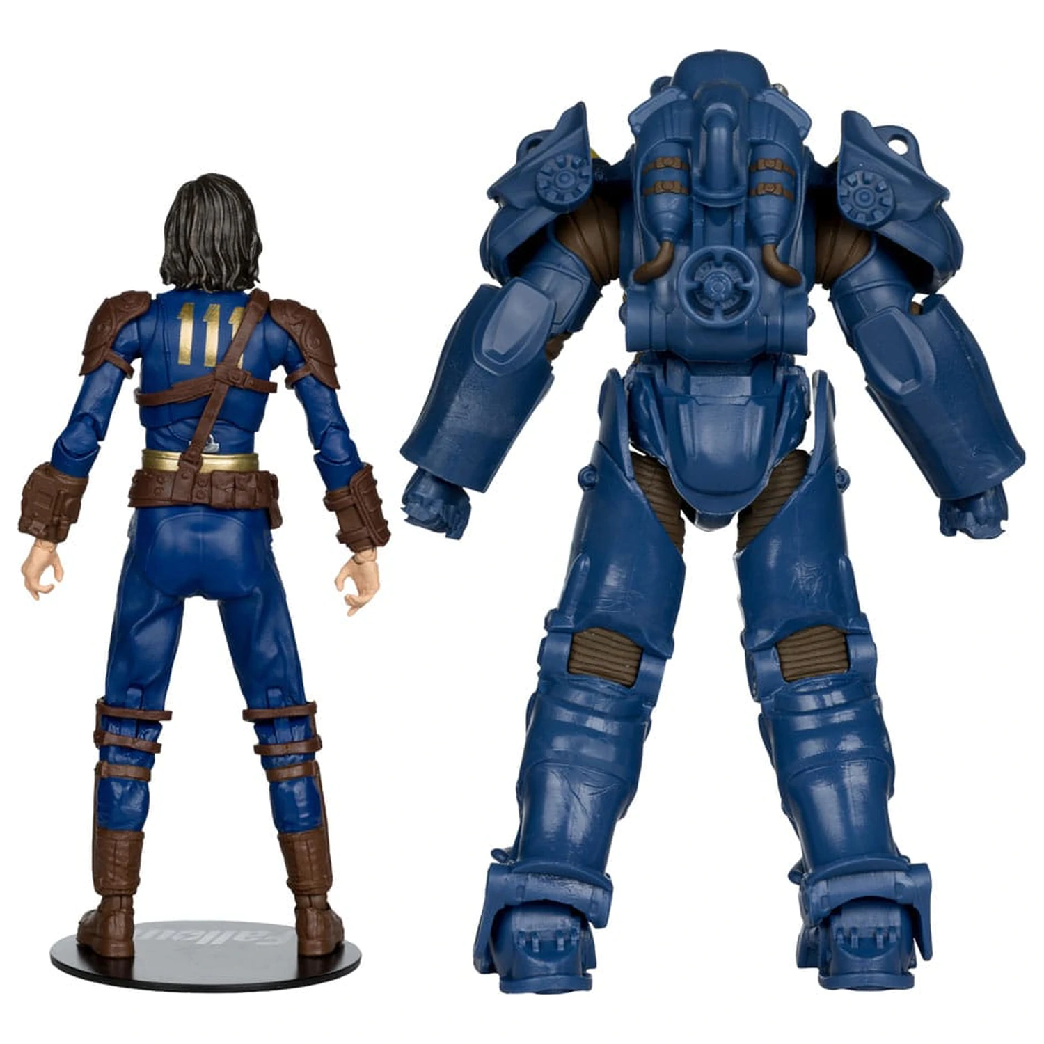 Fallout 4 Statuen 2er-Pack T-60 Vault Tec & Sole Survivor 18 cm Produktfoto