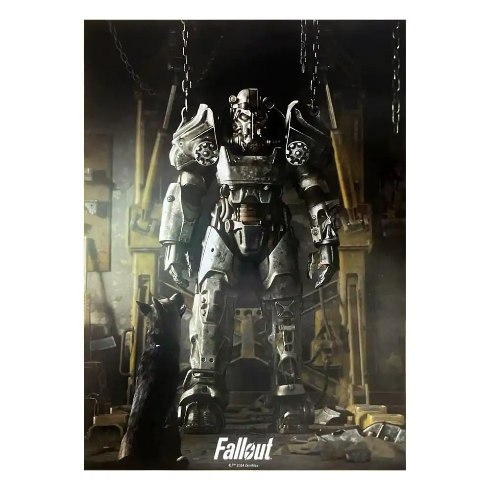 Fallout 4 Kunstdruck Power Armor 30 x 40 cm - ungerahmt Produktfoto