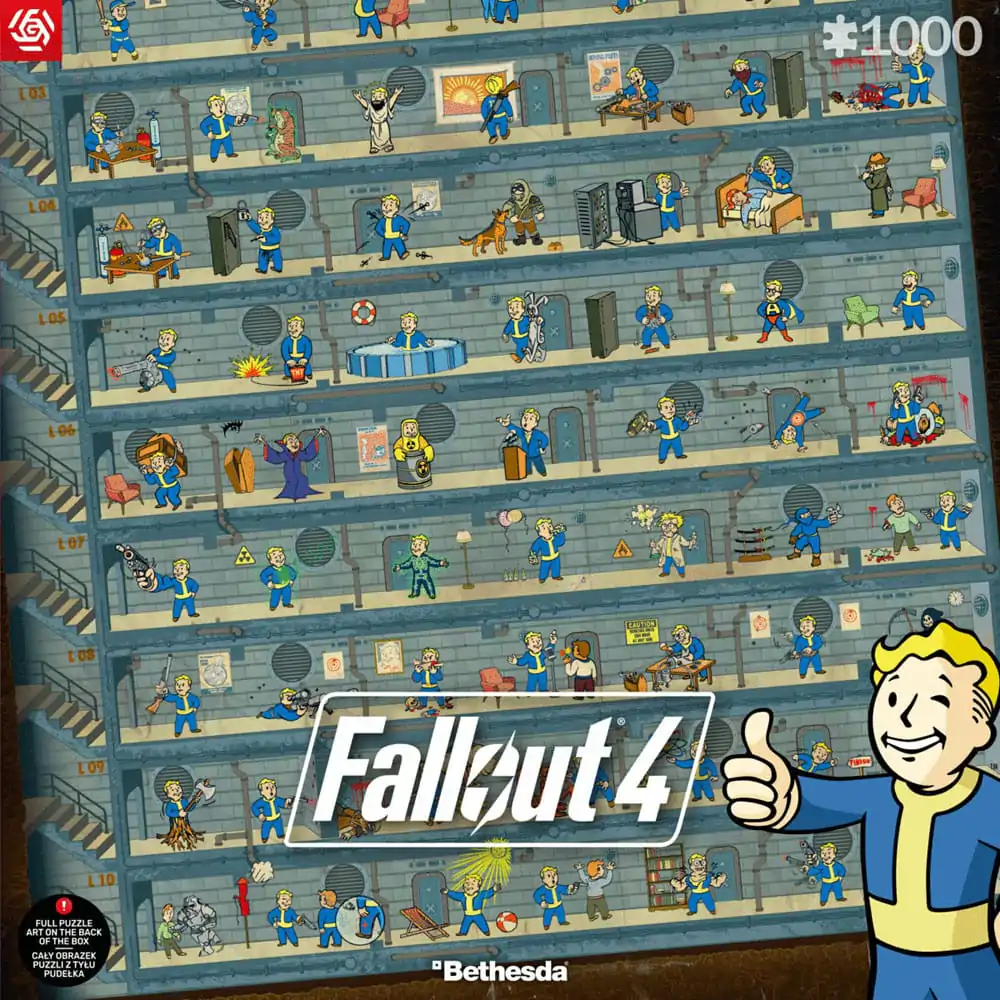Fallout 4 Puzzle Perk Poster (1000 Teile) Produktfoto