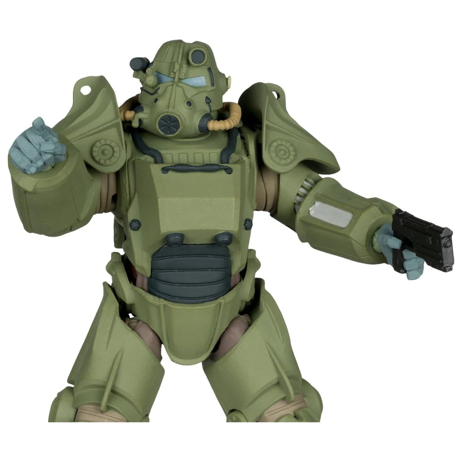 Fallout 76 Gaming Edition Actionfigur T-45 Military Armor (Red Platinum Edition) 20 cm Produktfoto