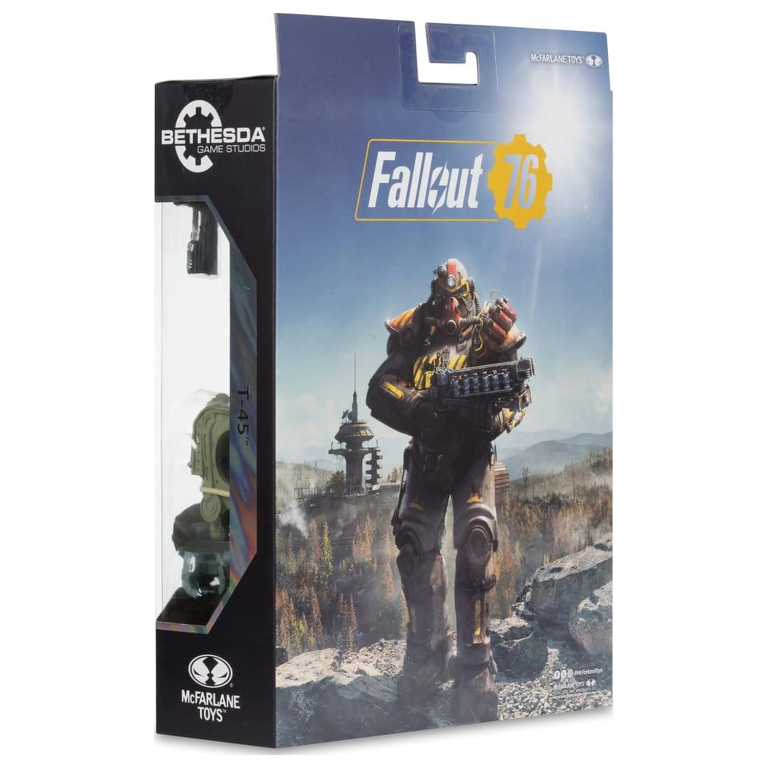Fallout 76 Gaming Edition Actionfigur T-45 Military Armor (Red Platinum Edition) 20 cm Produktfoto