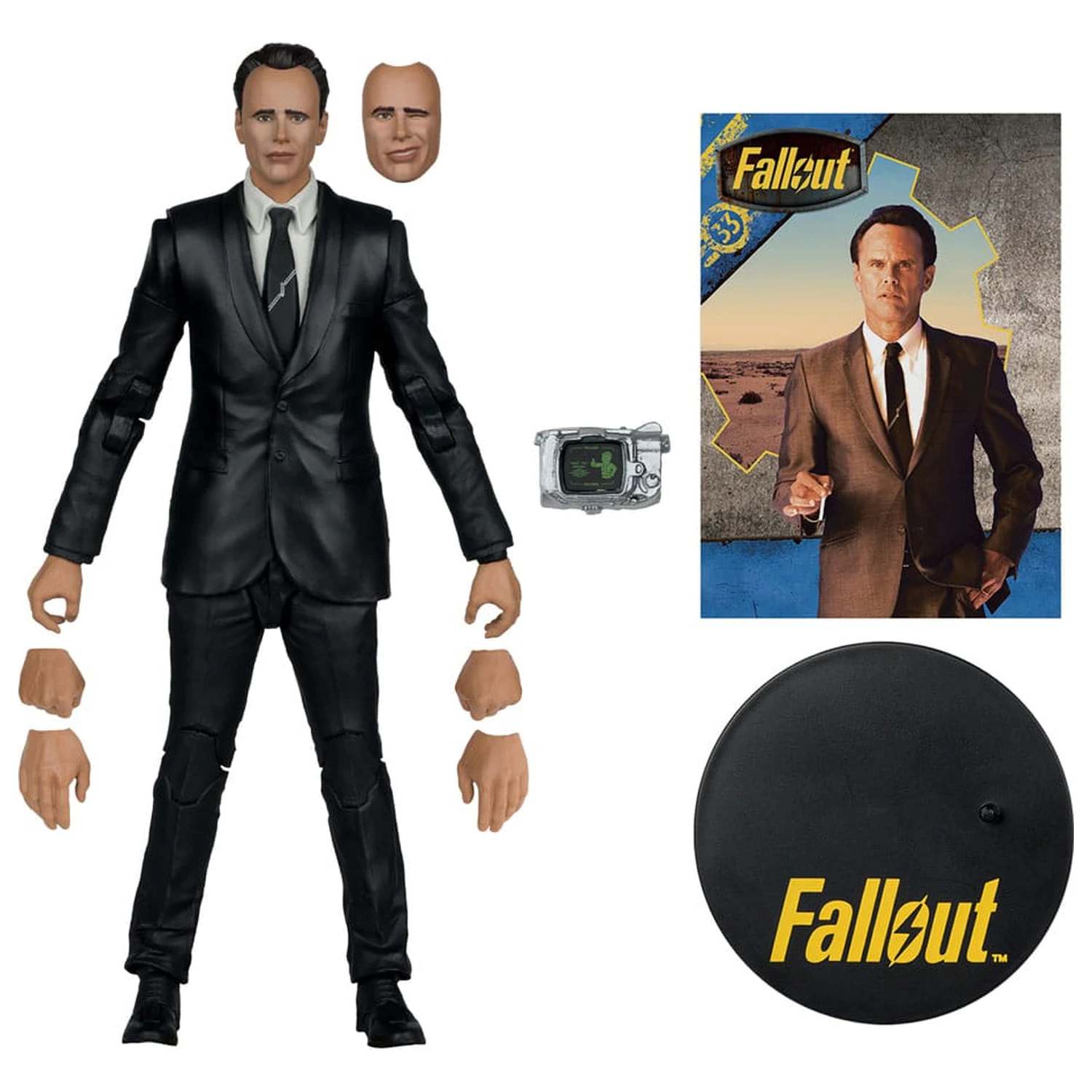Fallout Actionfigur Cooper Howard (Red Platinum Edition) 17 cm Produktfoto