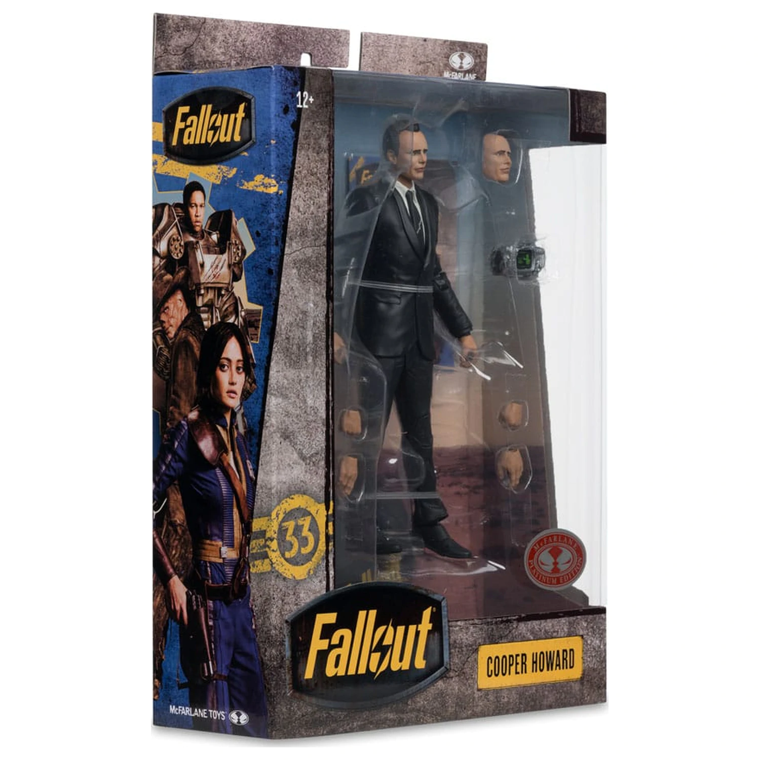 Fallout Actionfigur Cooper Howard (Red Platinum Edition) 17 cm Produktfoto