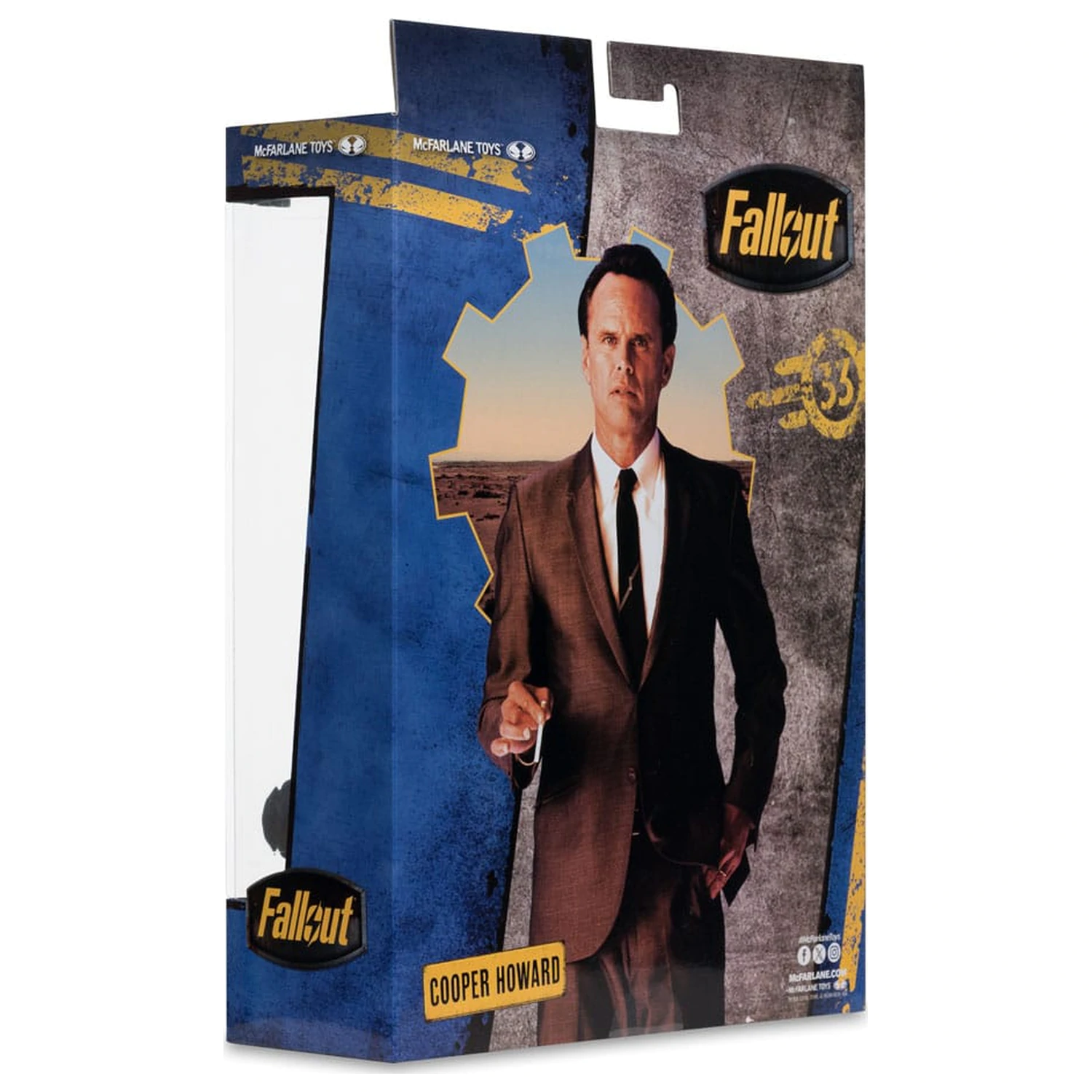 Fallout Actionfigur Cooper Howard (Red Platinum Edition) 17 cm Produktfoto