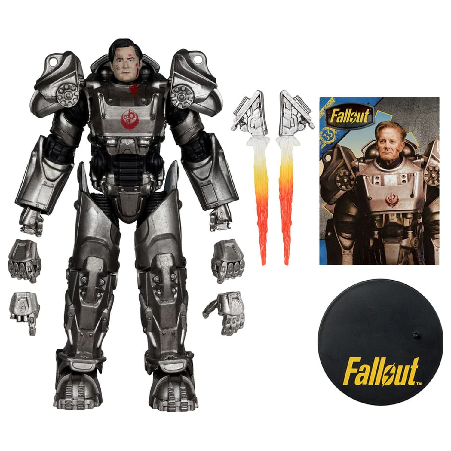 Fallout Actionfigur Hank MacLean 19 cm Produktfoto