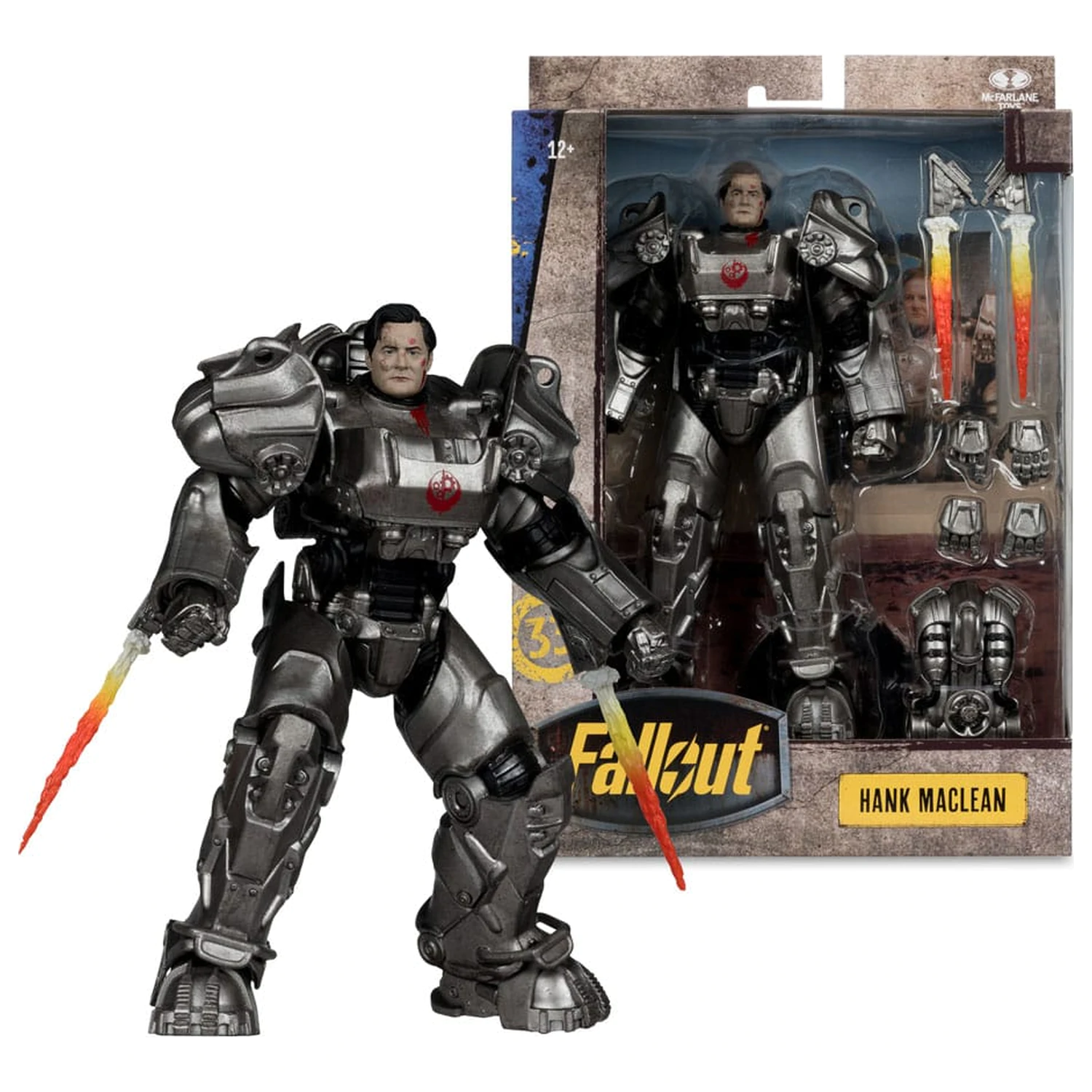 Fallout Actionfigur Hank MacLean 19 cm Produktfoto