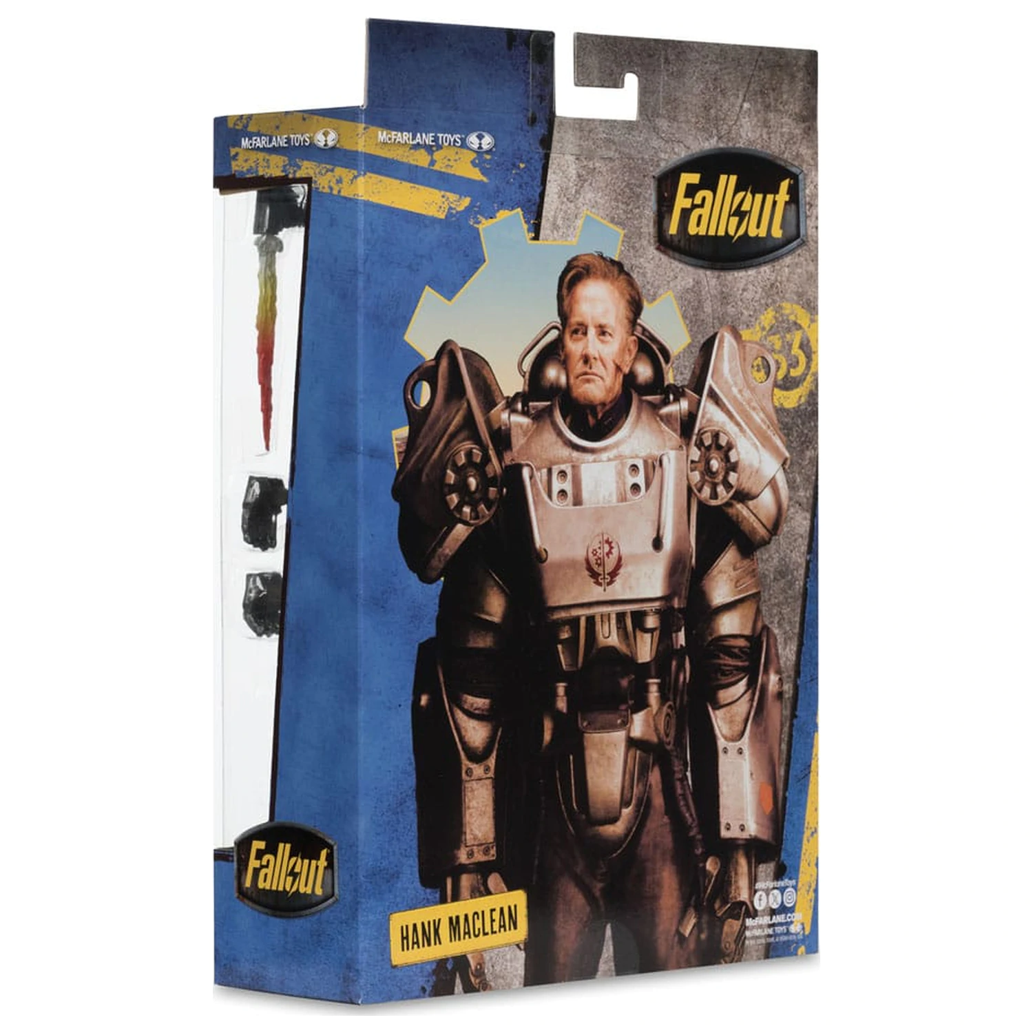 Fallout Actionfigur Hank MacLean 19 cm Produktfoto