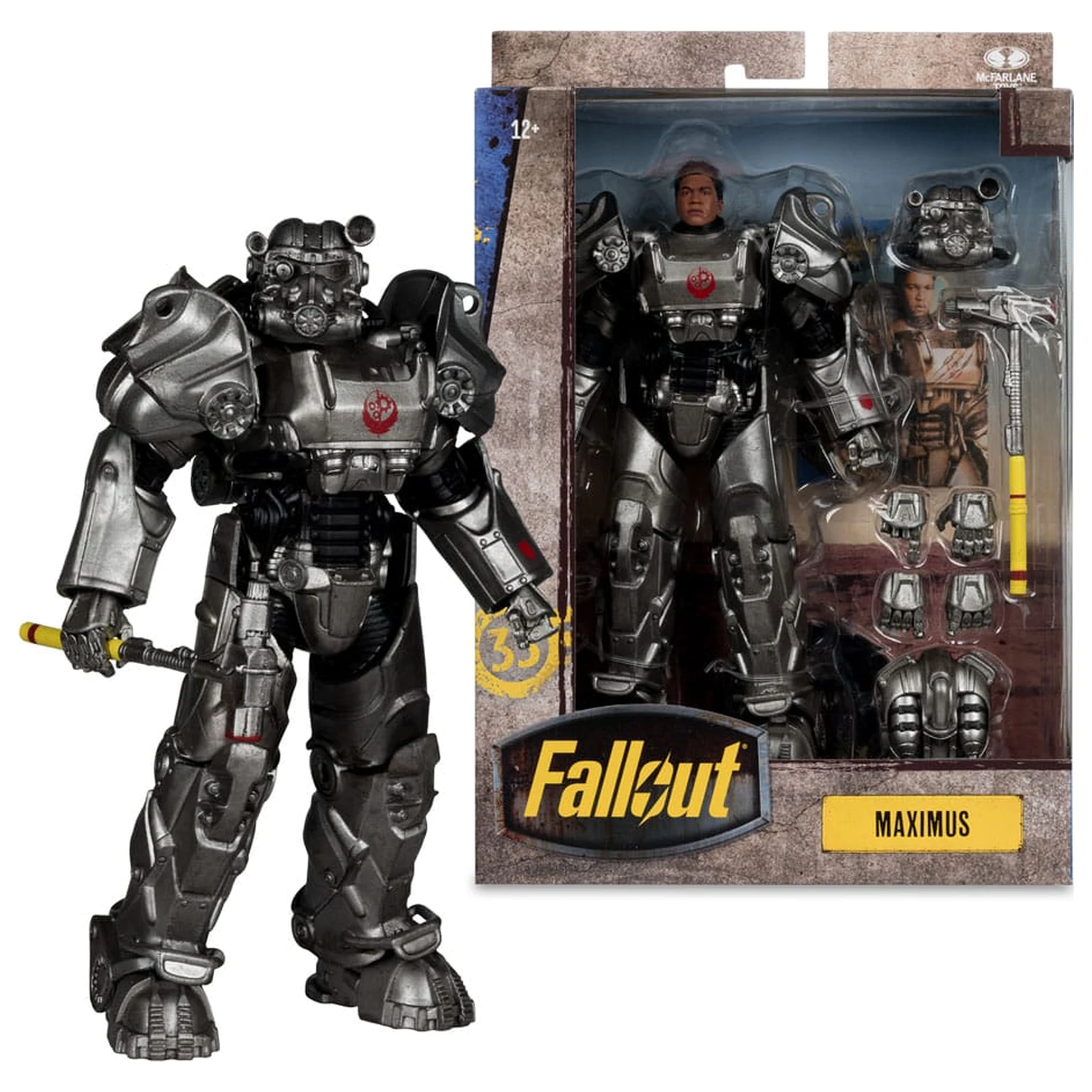 Fallout Action Figur Maximus 19 cm Produktfoto