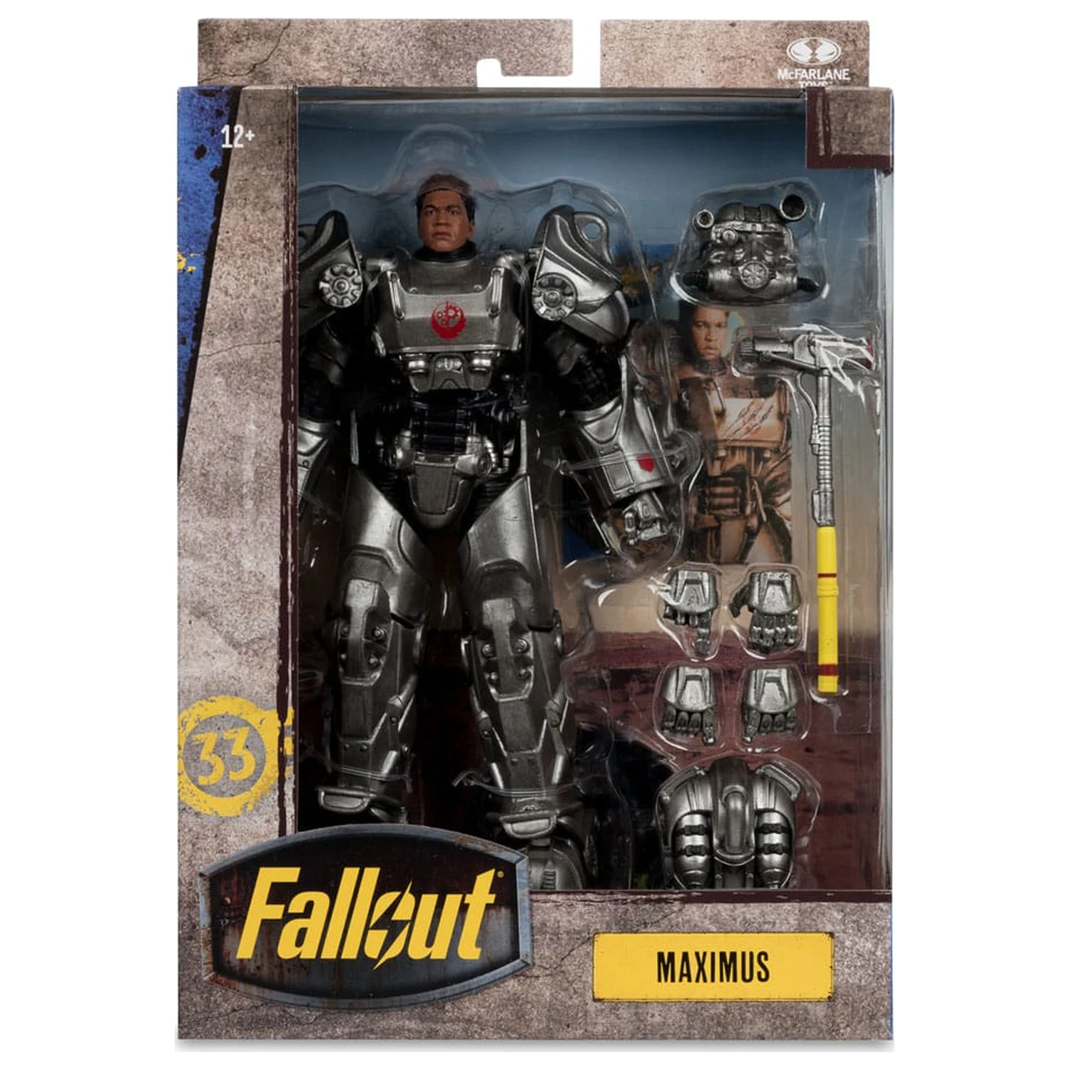 Fallout Action Figur Maximus 19 cm Produktfoto