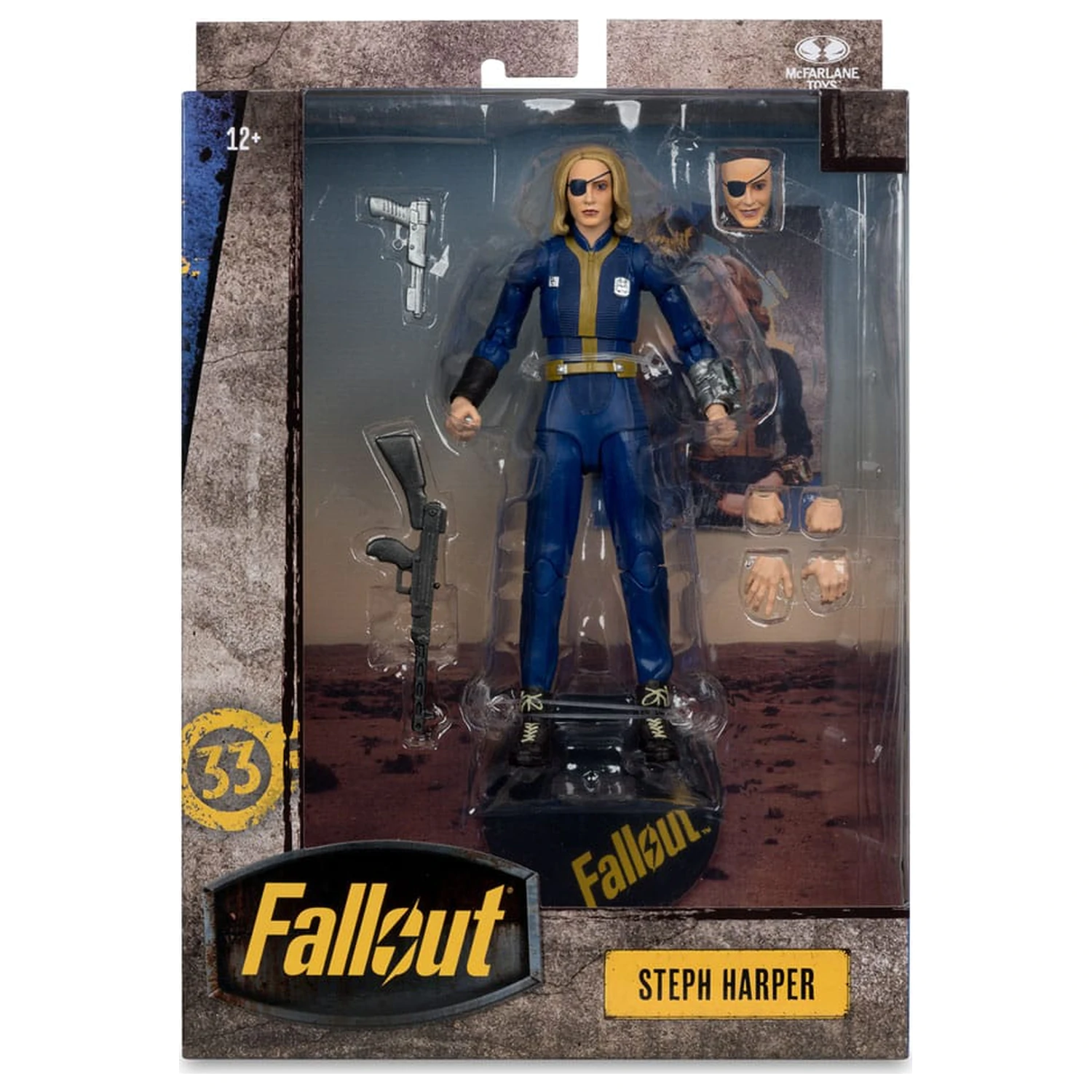 Fallout Actionfigur Steph Harper 16 cm Produktfoto