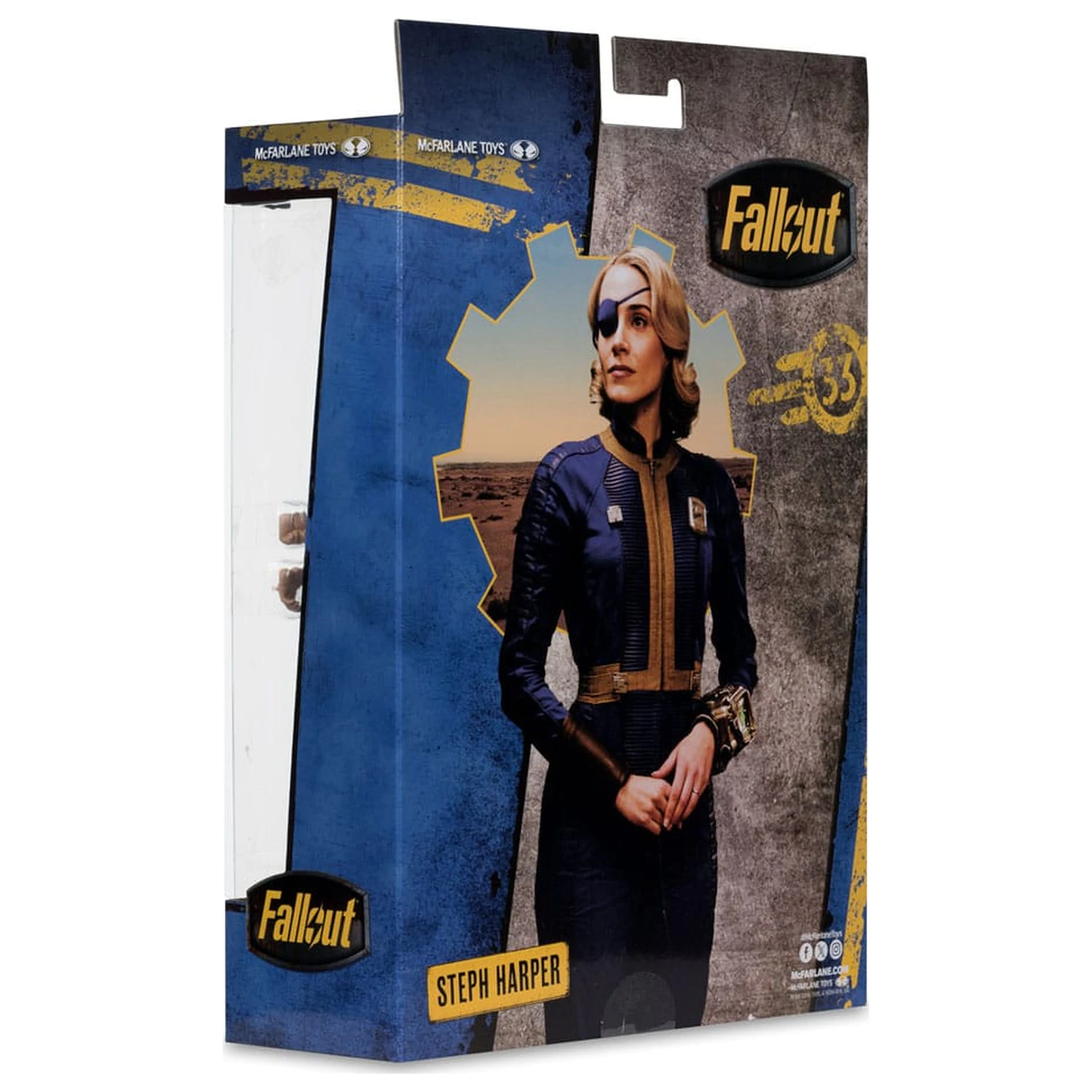 Fallout Actionfigur Steph Harper 16 cm Produktfoto