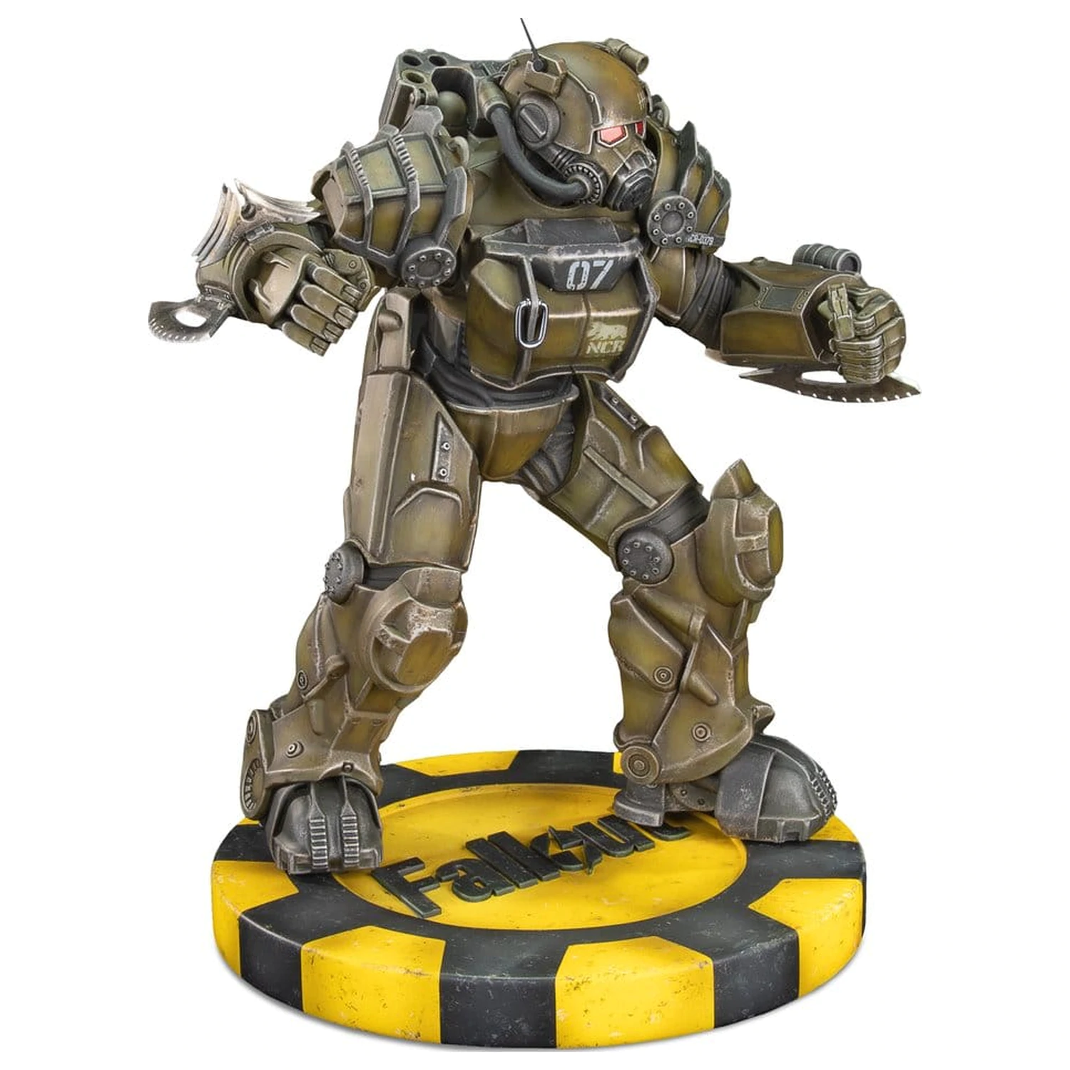 Fallout (Amazon) PVC Figur NCR Power Armor 25 cm Produktfoto