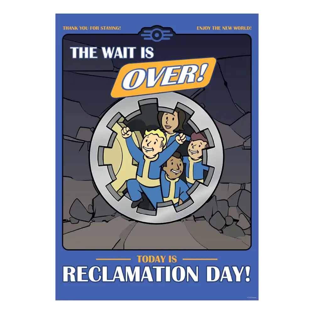 Fallout Art Print Reclamation Day Limited Edition 42 x 30 Zentimeter Produktfoto