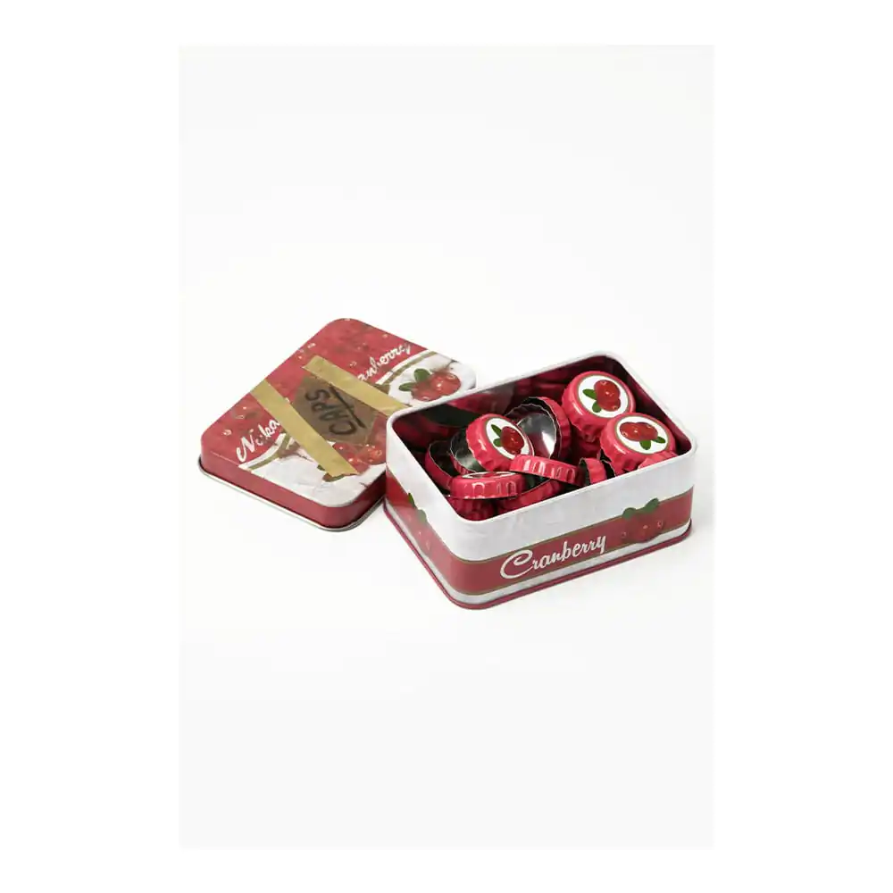 Fallout Bottle Caps Series Collectible Tin Nuka Cranberry 10 cm Produktfoto