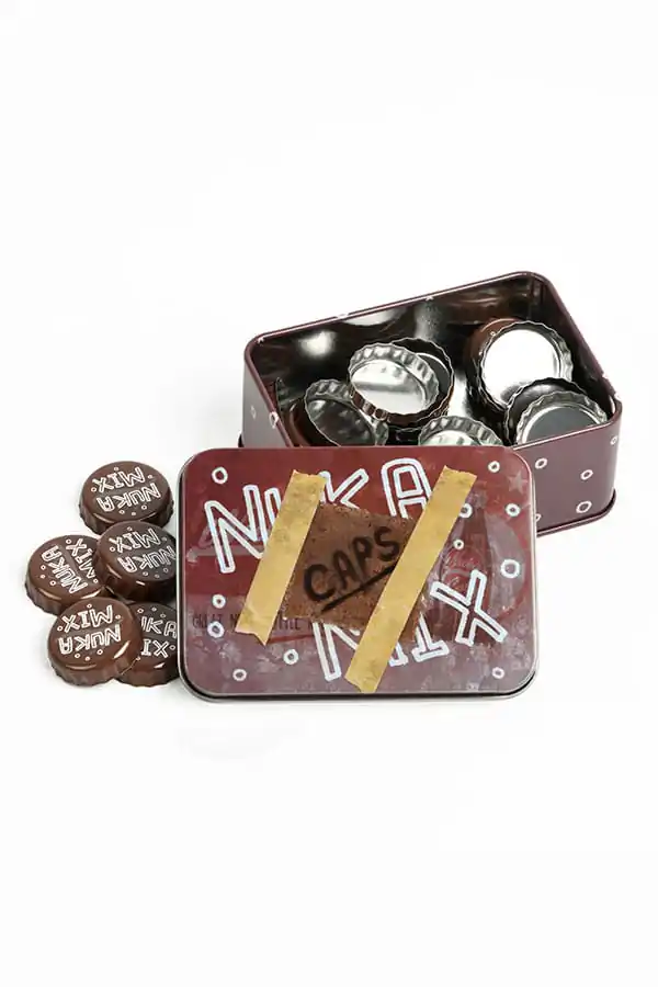 Fallout Bottle Caps Series Collectible Tin Nuka Mix10 cm Produktfoto