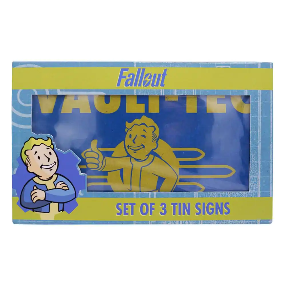 Fallout Blechschilder 3er Set Brands termékfotó