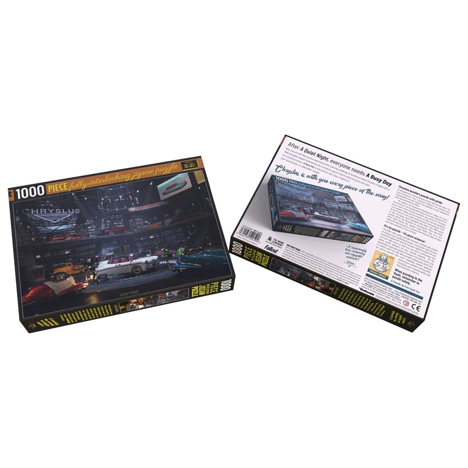 Fallout Chryslus Showroom Jigsaw Puzzle A Quiet Night (1000 Teile) Produktfoto