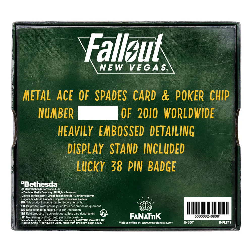 Fallout Collector Geschenkbox Lucky set 38 Limited Edition Produktfoto