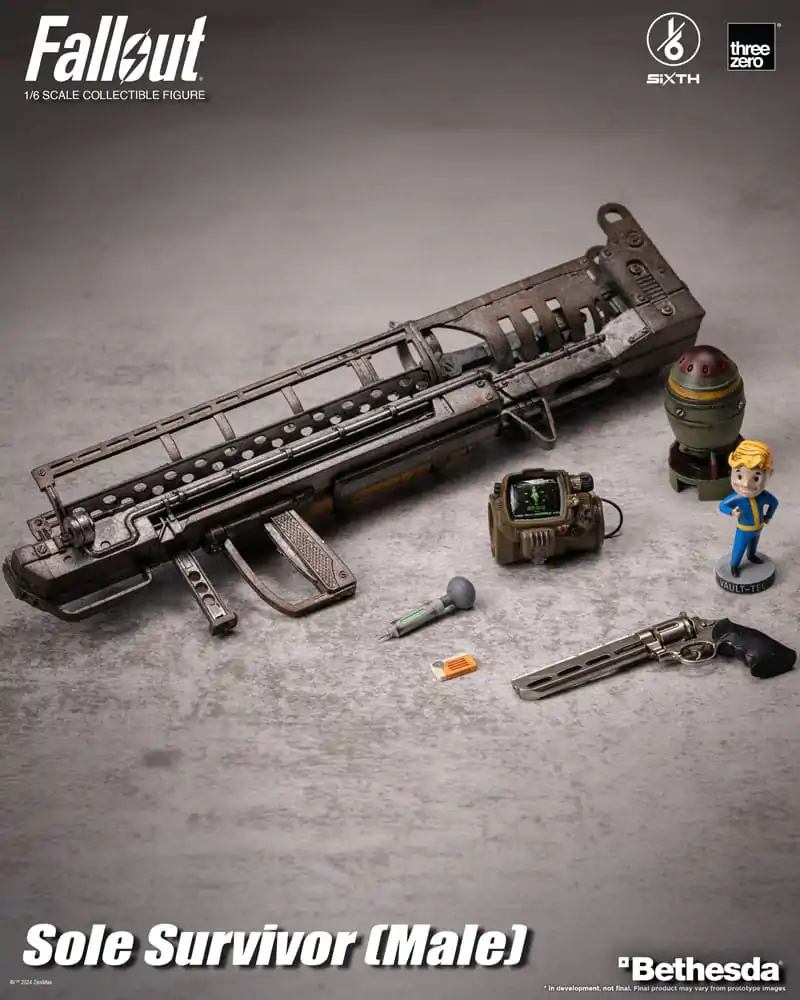 Fallout FigZero Actionfigur 1/6 Sole Survivor (Male) 31 cm termékfotó