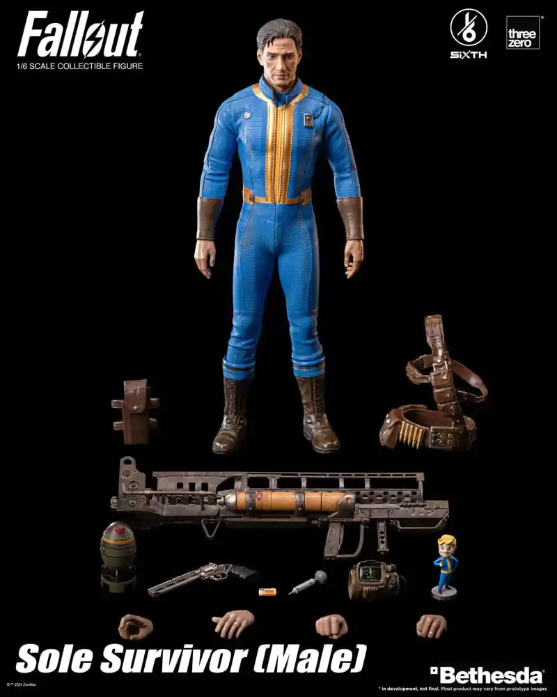 Fallout FigZero Actionfigur 1/6 Sole Survivor (Male) 31 cm termékfotó