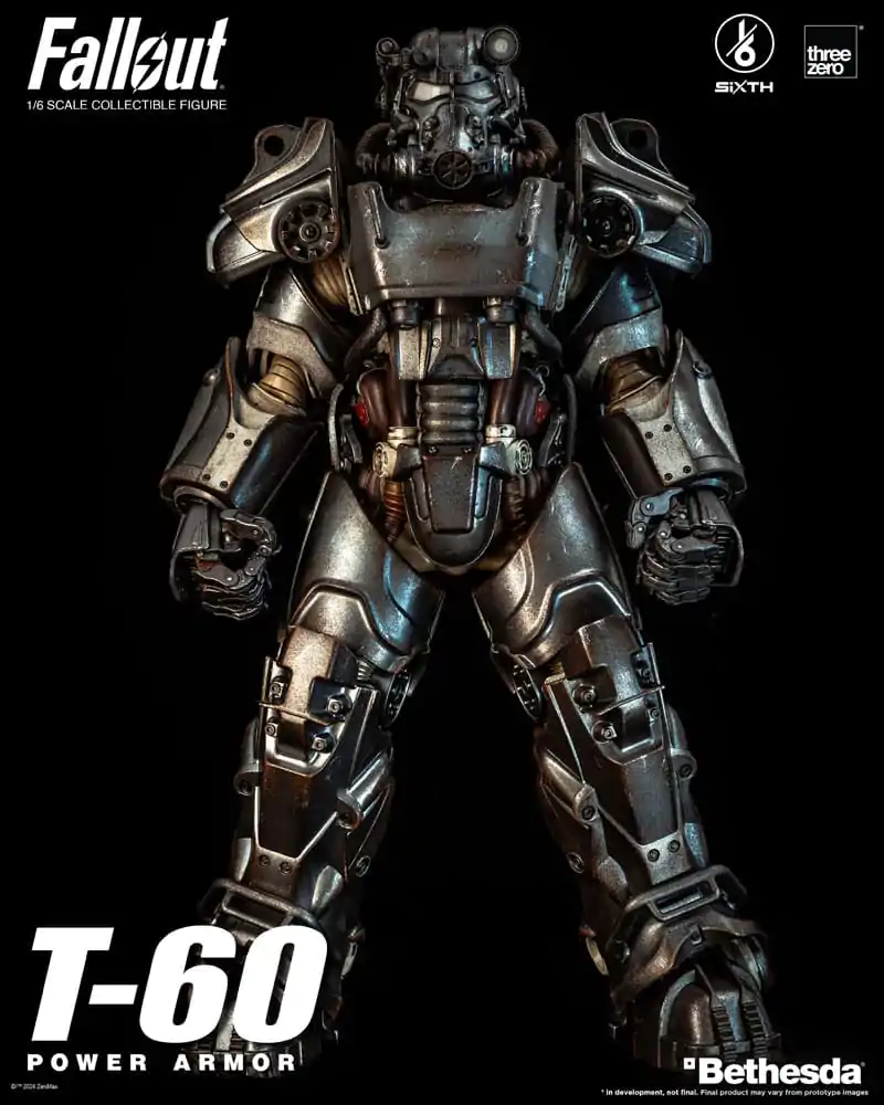 Fallout FigZero Actionfigur 1/6 T-60 Power Armor 37 cm termékfotó