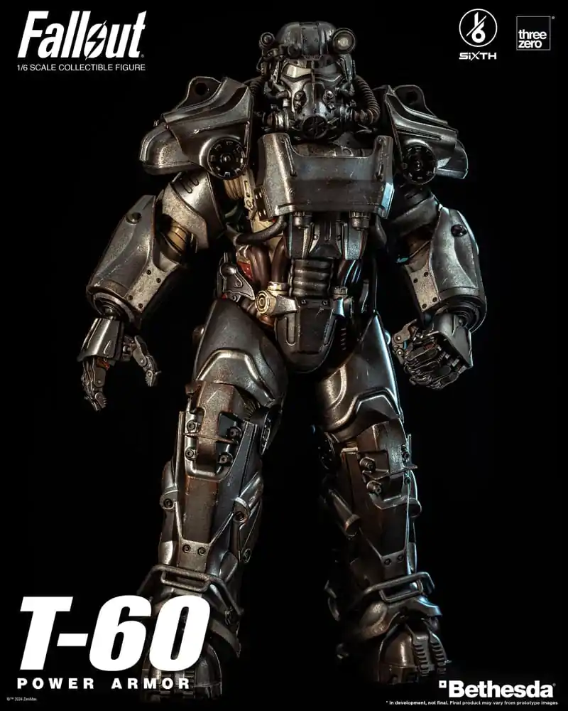 Fallout FigZero Actionfigur 1/6 T-60 Power Armor 37 cm termékfotó