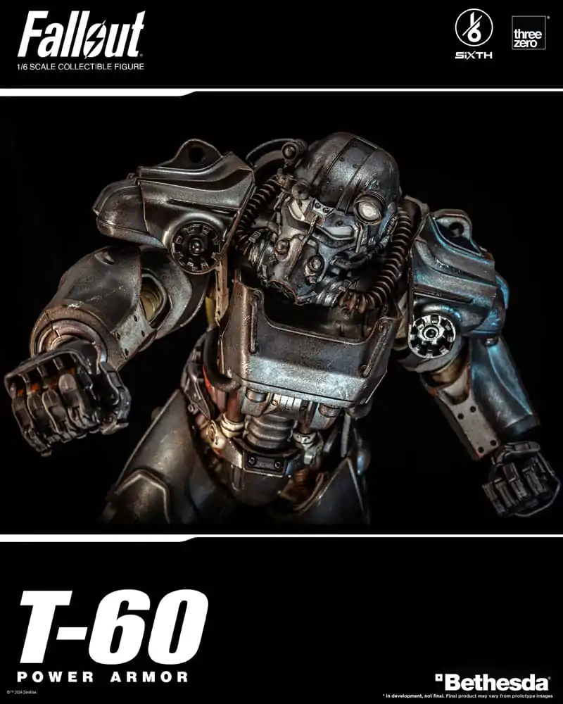 Fallout FigZero Actionfigur 1/6 T-60 Power Armor 37 cm termékfotó