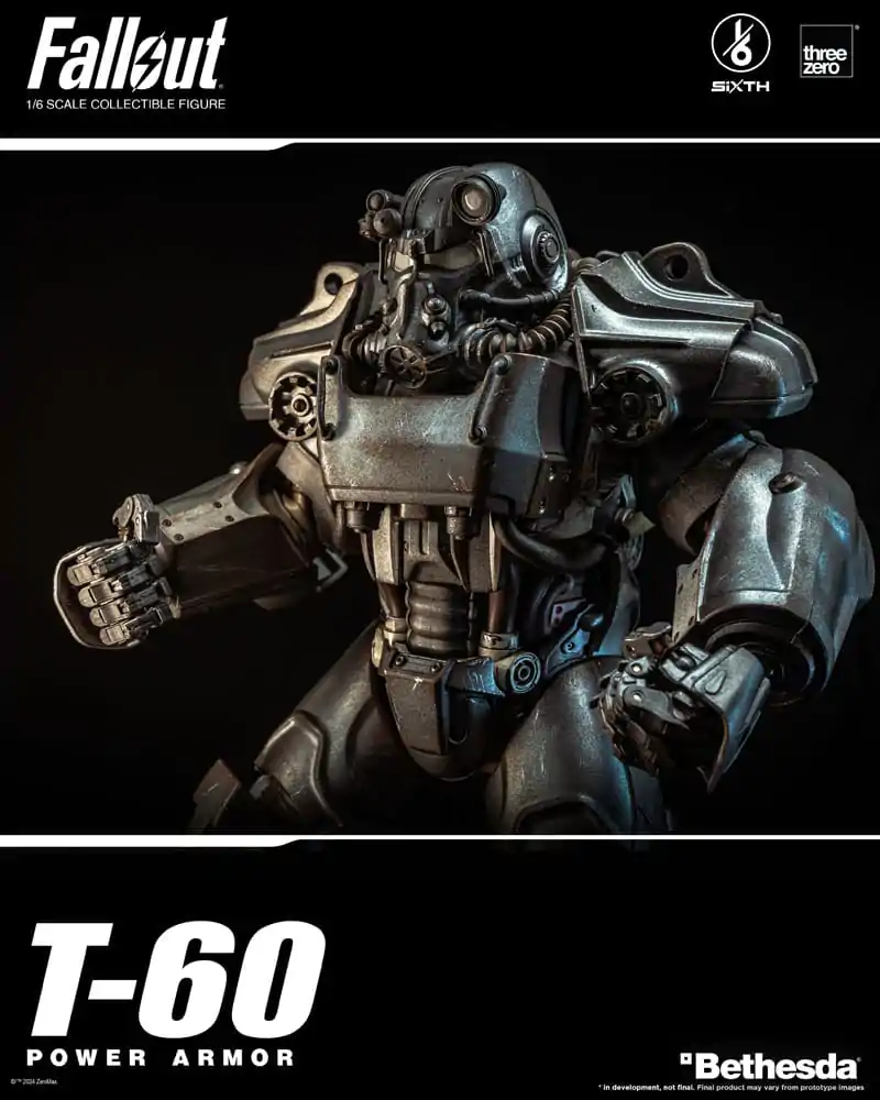 Fallout FigZero Actionfigur 1/6 T-60 Power Armor 37 cm termékfotó