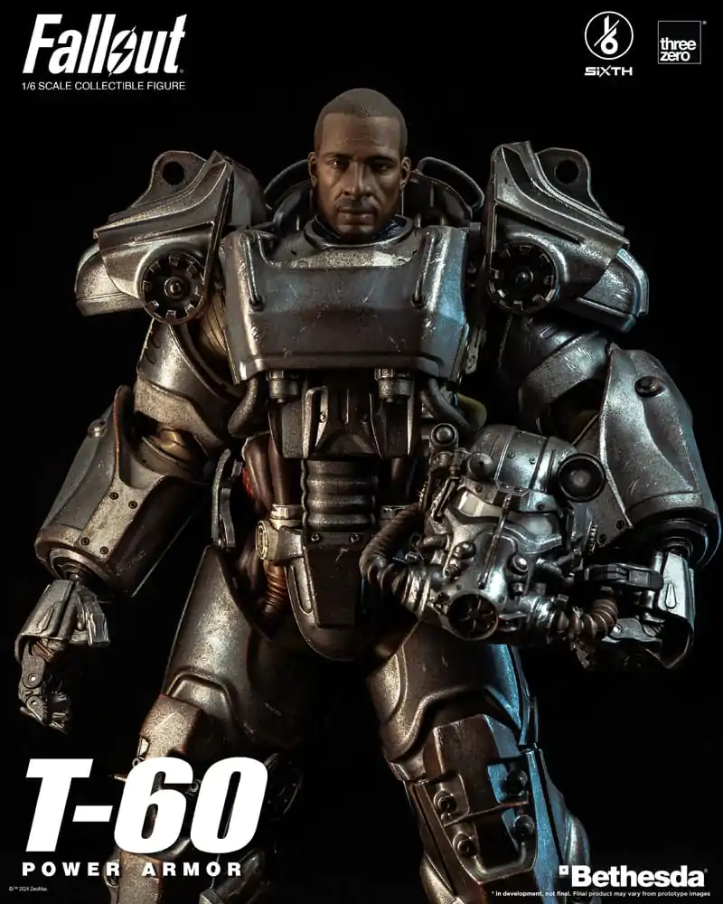 Fallout FigZero Actionfigur 1/6 T-60 Power Armor 37 cm termékfotó