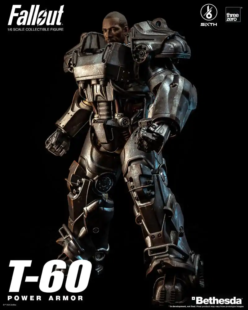 Fallout FigZero Actionfigur 1/6 T-60 Power Armor 37 cm termékfotó