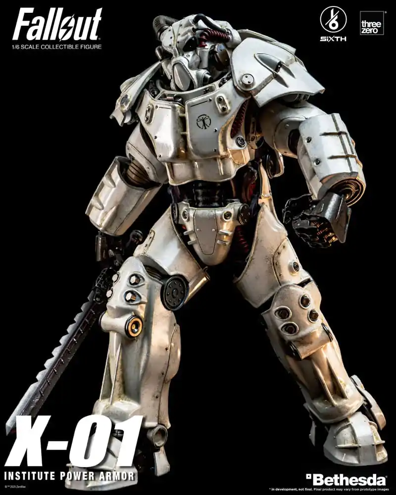 Fallout FigZero Actionfigur 1/6 X-01 Institute Power Armor 37 cm Produktfoto