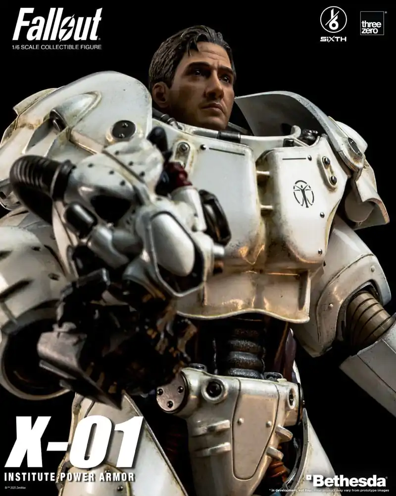 Fallout FigZero Actionfigur 1/6 X-01 Institute Power Armor 37 cm Produktfoto