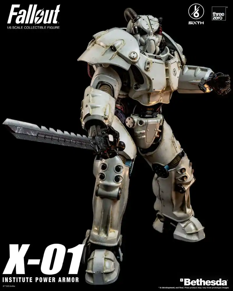 Fallout FigZero Actionfigur 1/6 X-01 Institute Power Armor 37 cm Produktfoto