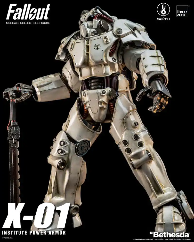 Fallout FigZero Actionfigur 1/6 X-01 Institute Power Armor 37 cm Produktfoto