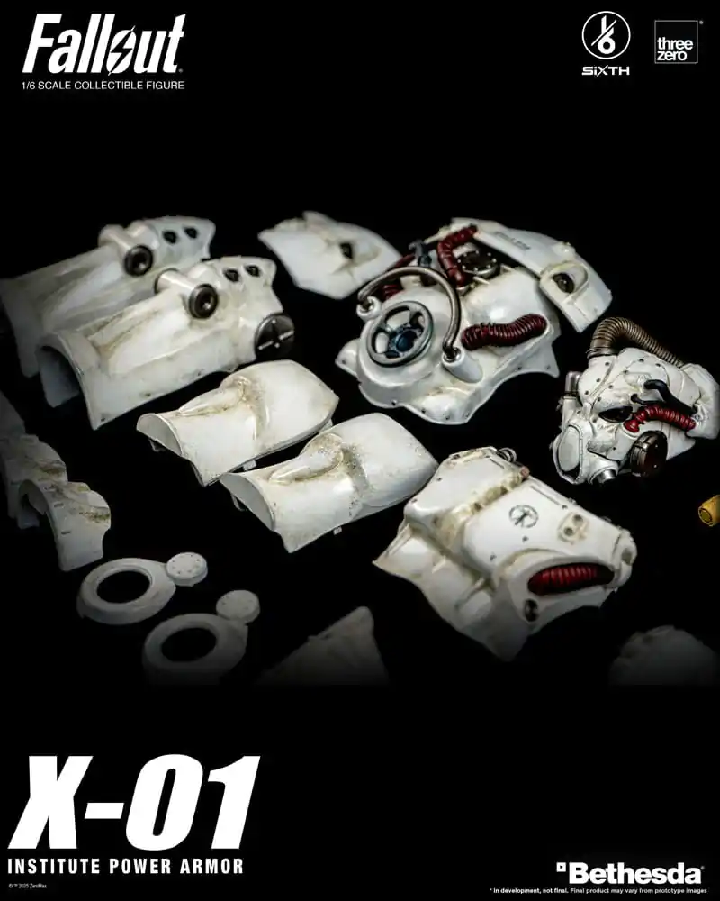Fallout FigZero Actionfigur 1/6 X-01 Institute Power Armor 37 cm Produktfoto
