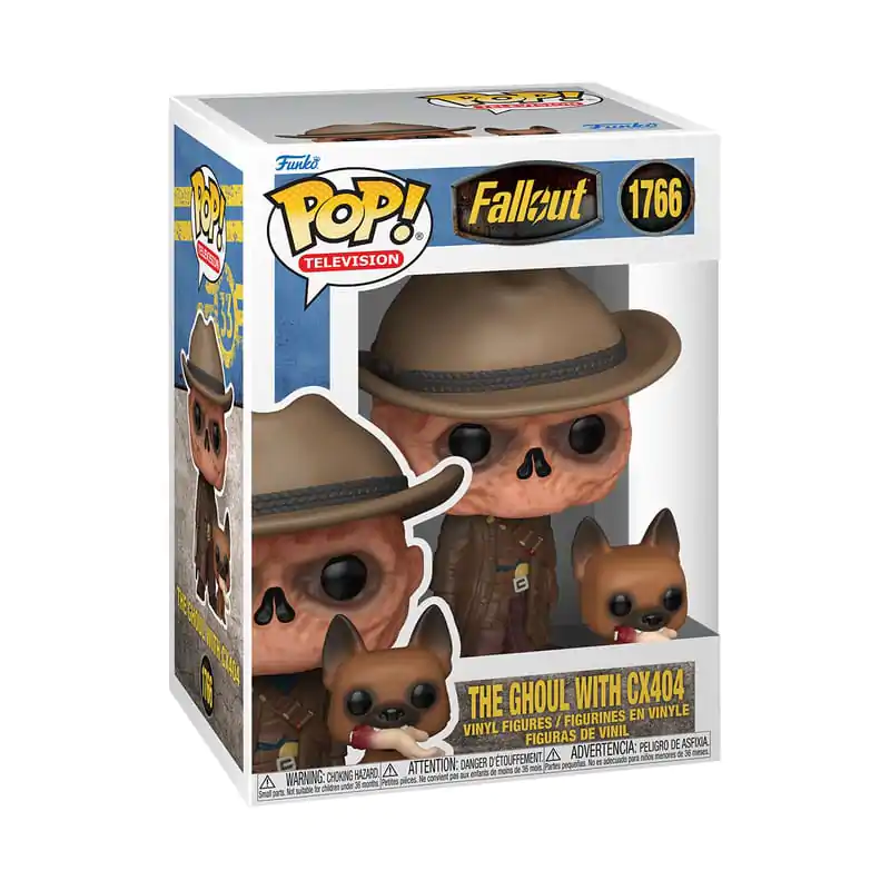 Fallout Funko POP! & Buddy TV Vinylfigur Ghoul & CX404 9 cm Produktfoto