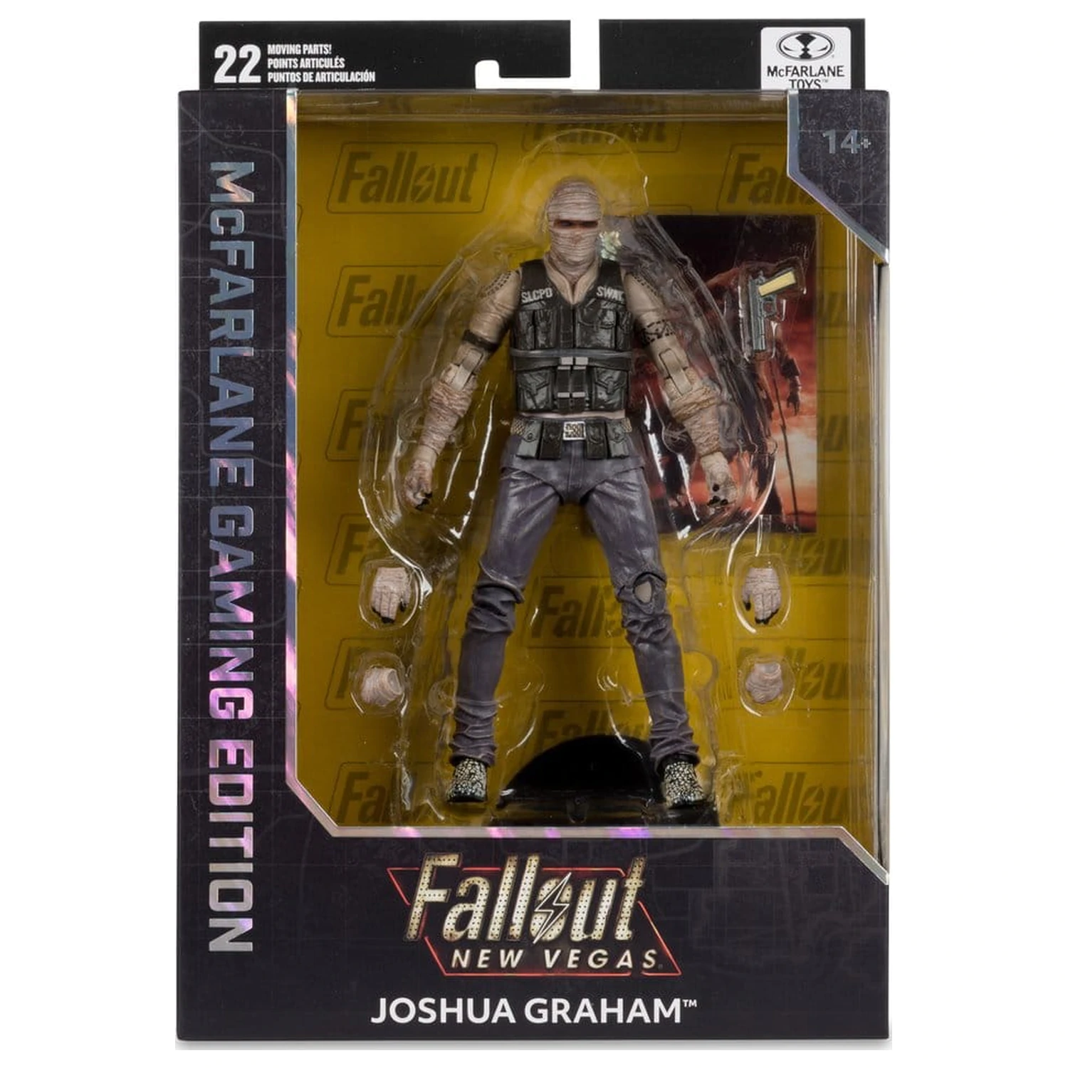 Fallout Gaming Edition Actionfigur Joshua Graham 17 cm Produktfoto
