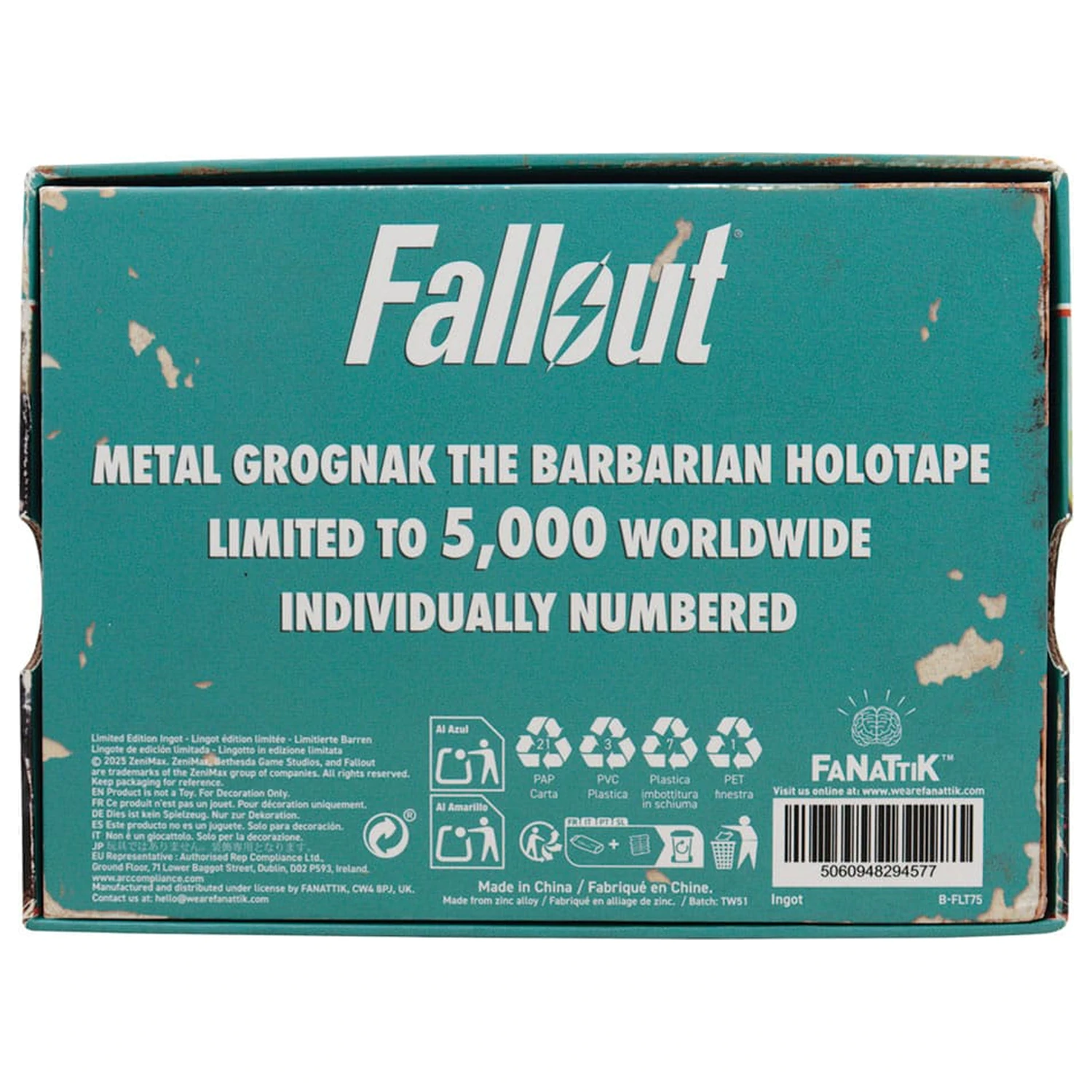 Fallout Nachbildung Grognak the Barbarian Holoband Produktfoto