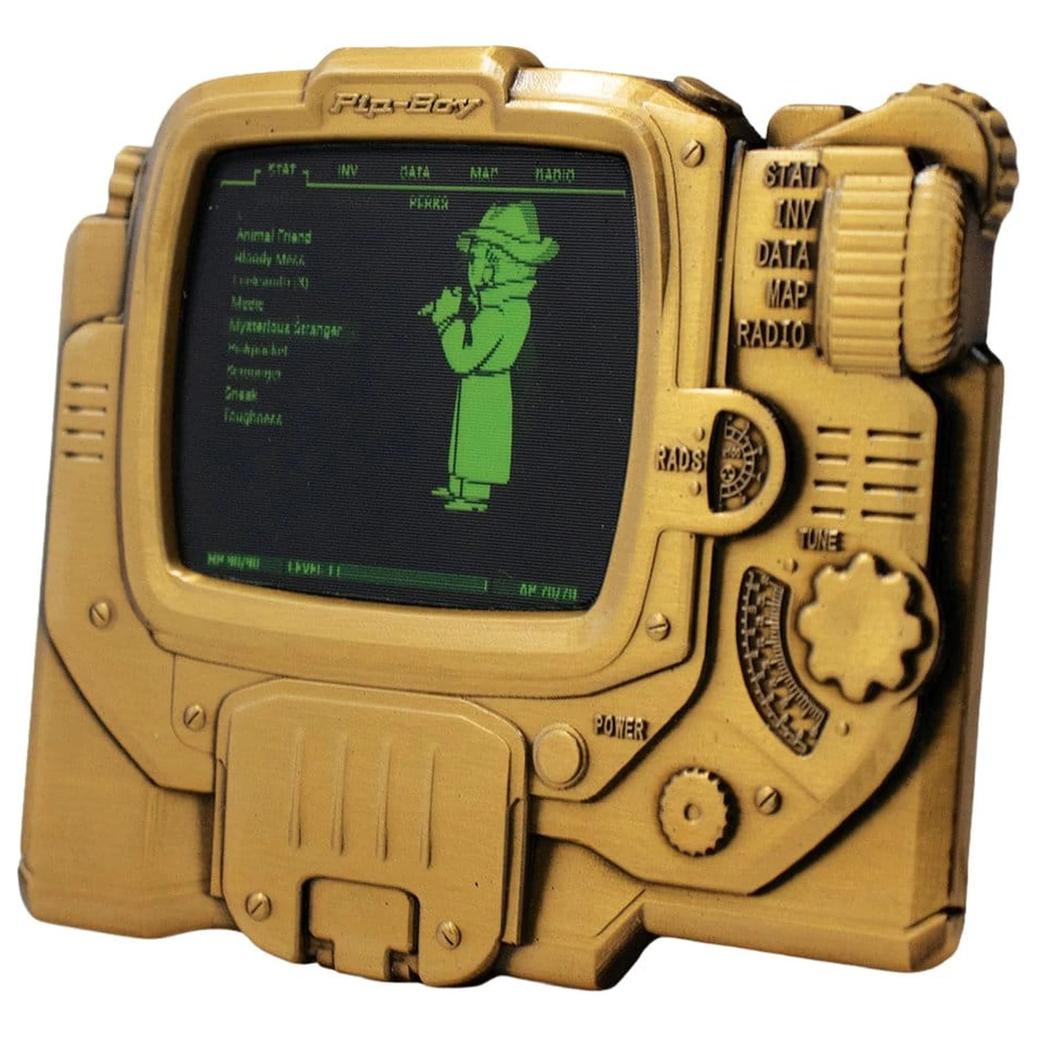 Fallout Ingot Pip-Boy Limitierte Edition Wackelbild Mysterious Stranger Variante Produktfoto