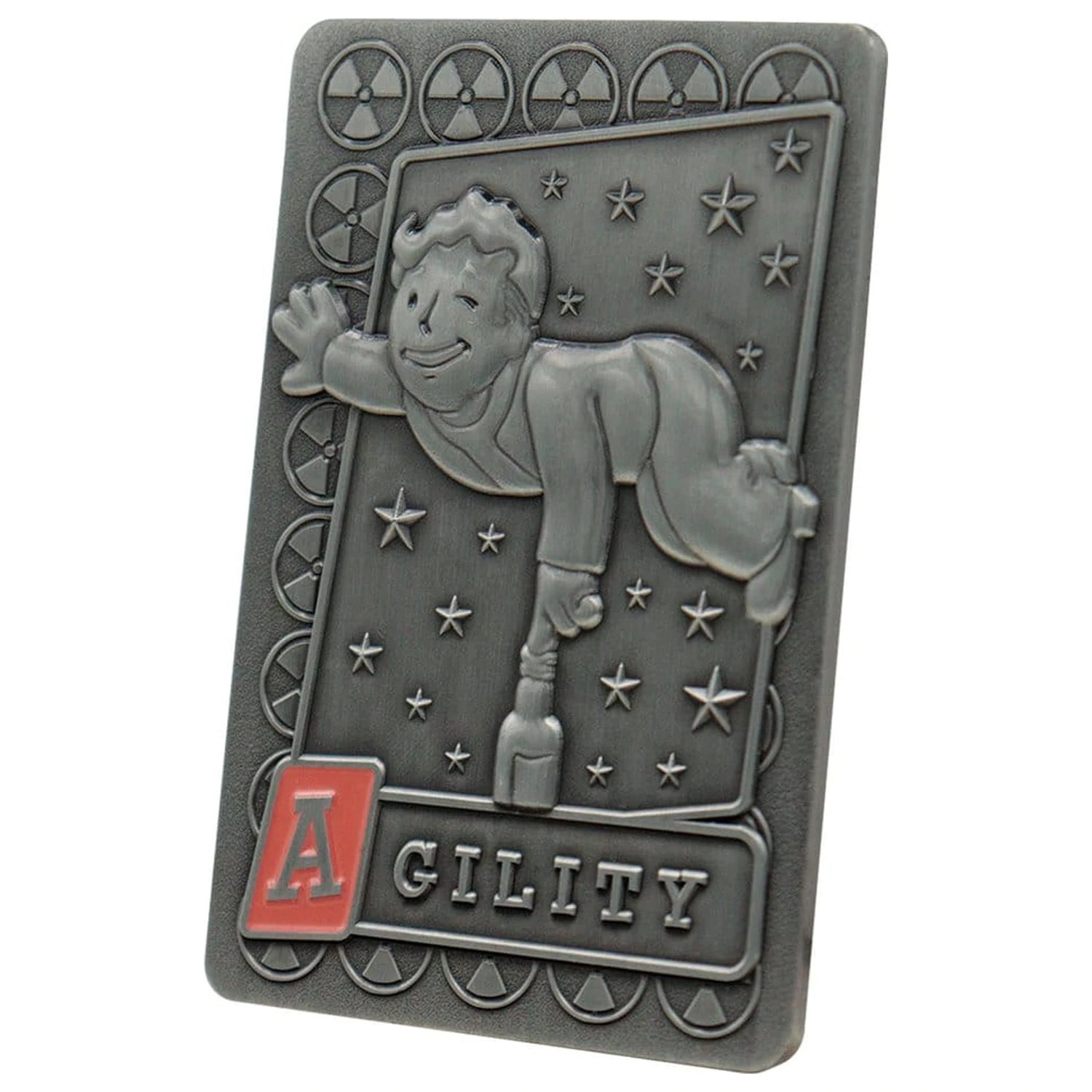 Fallout Ingots mit Album S.P.E.C.I.A.L. Perk Card Sammleralbum Produktfoto